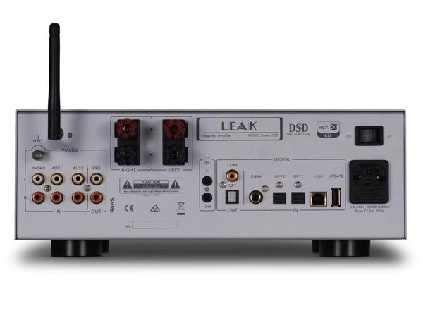 Leak 130 Stereo Integrated Amplifier - Silver - Dedicated Audio