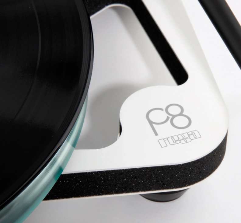 Rega Planar 8 with Neo PSU and Dustcover - White - Factory Open Box