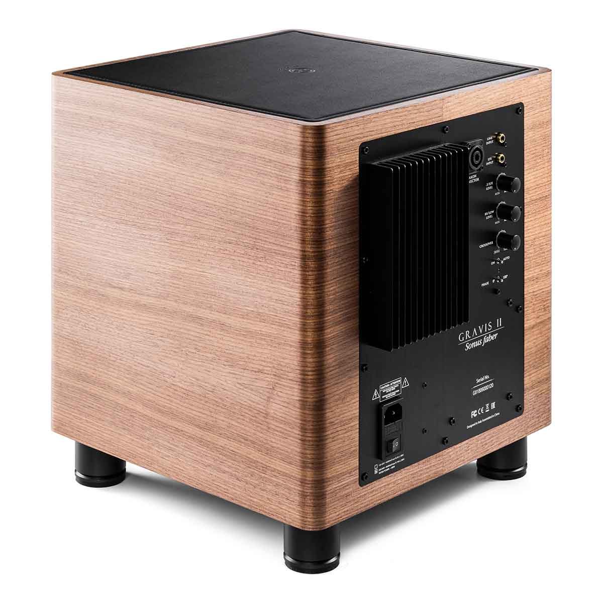 Sonus Faber Gravis II 10" Powered Subwoofer - Walnut