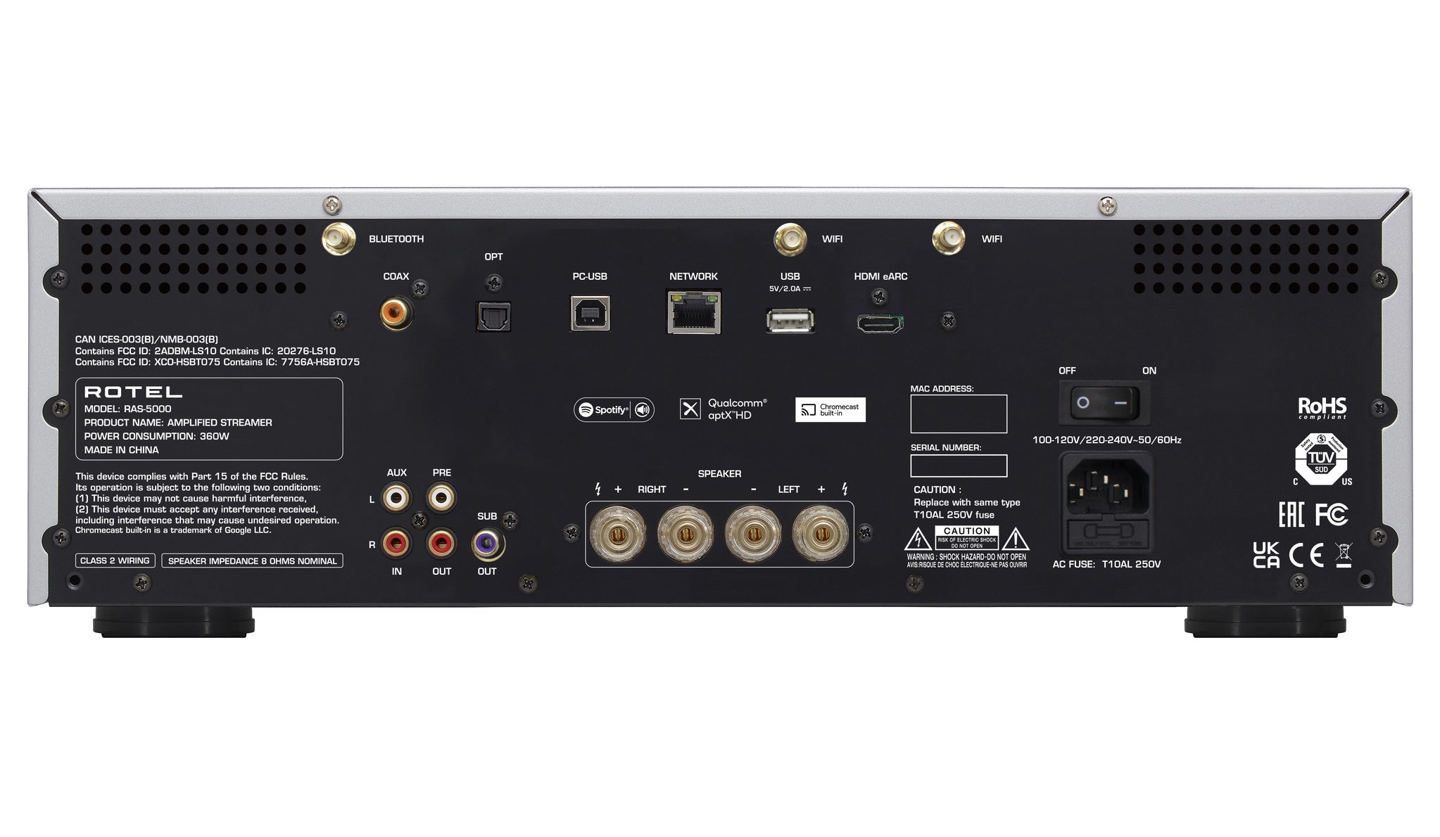 Rotel RAS-5000 Streaming Amplifier
