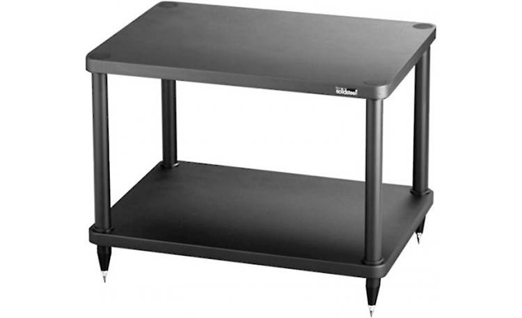 Solidsteel S3-2 Two-Shelf Audio Rack - BLACK