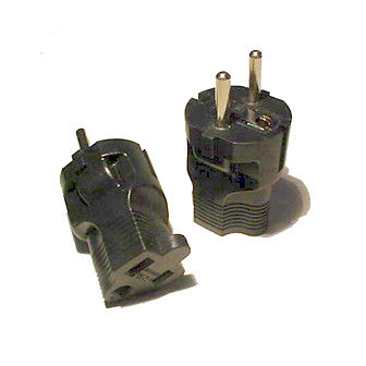 US Nema 5-15P (3 pin) to European Schuko Cryogenically Treated Adapter - EACH