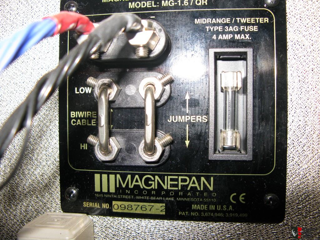 Cardas Magneplanar Mid-Range Jumper Kit - PAIR