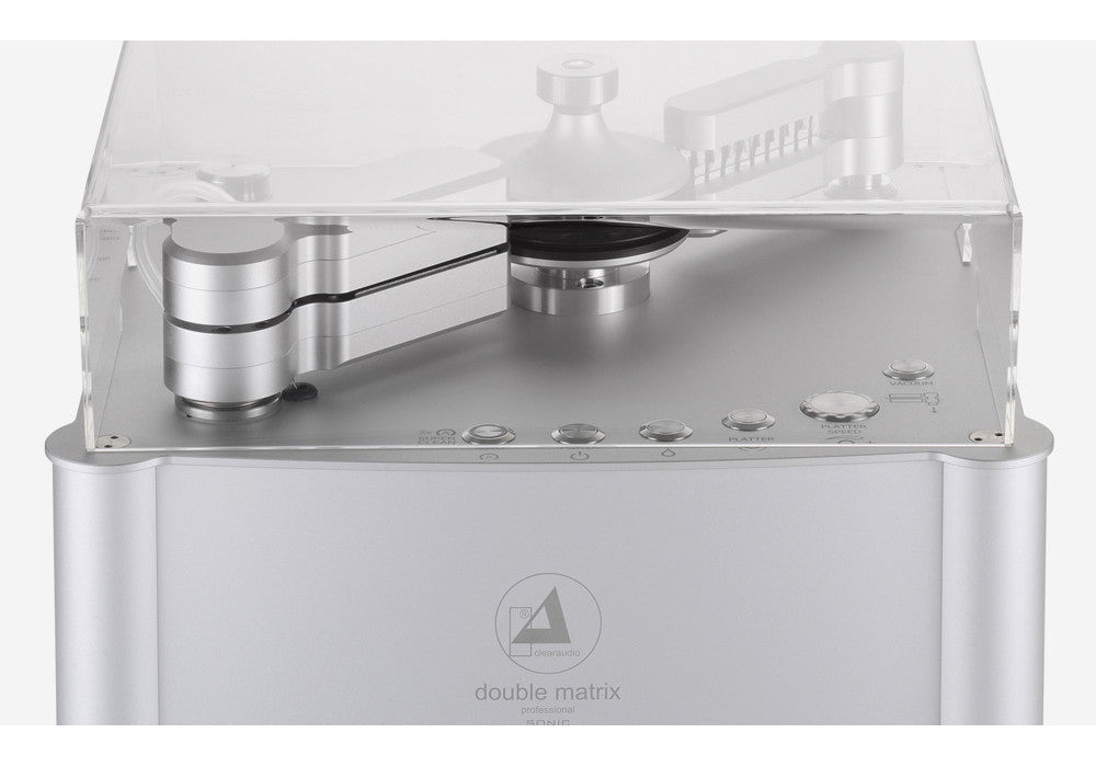 ClearAudio Double Matrix Professional Sonic Record Cleaning Machine - Silver