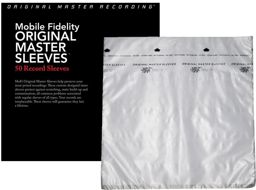 MoFi Mobile Fidelity Original Master Sleeves Protective Inner Sleeves for LP records