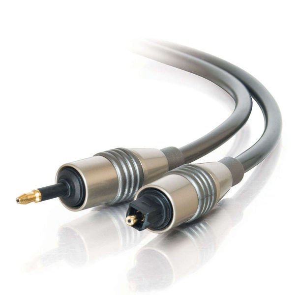 TOSLINK to 1/8" Mini TOSLINK Digital Cable - Fits many Apple® products