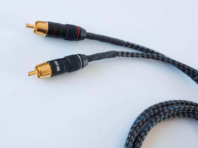 DH Labs Silver Pulse RCA Interconnect Cable - PAIR