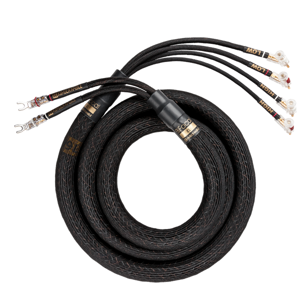 Kimber Kable Bifocal XL Speaker Cables - PAIR - Dedicated Audio Kimber Kable Bifocal XL Speaker Cables - PAIR - Dedicated Audio