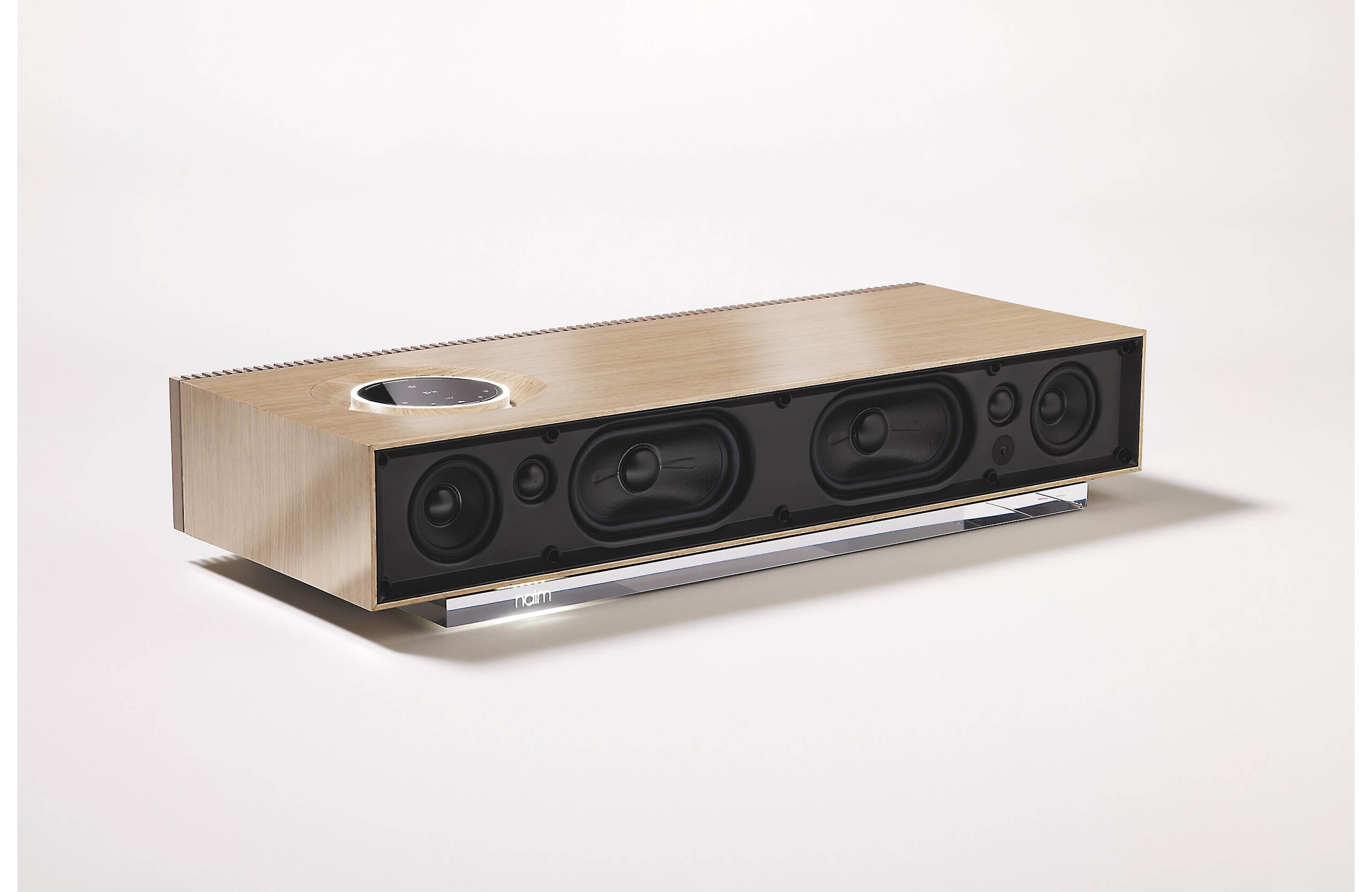 Naim Mu-so Wood Finish 2nd Generation - Powered wireless music system with Bluetooth®, Apple AirPlay® 2 and Google Chromecast