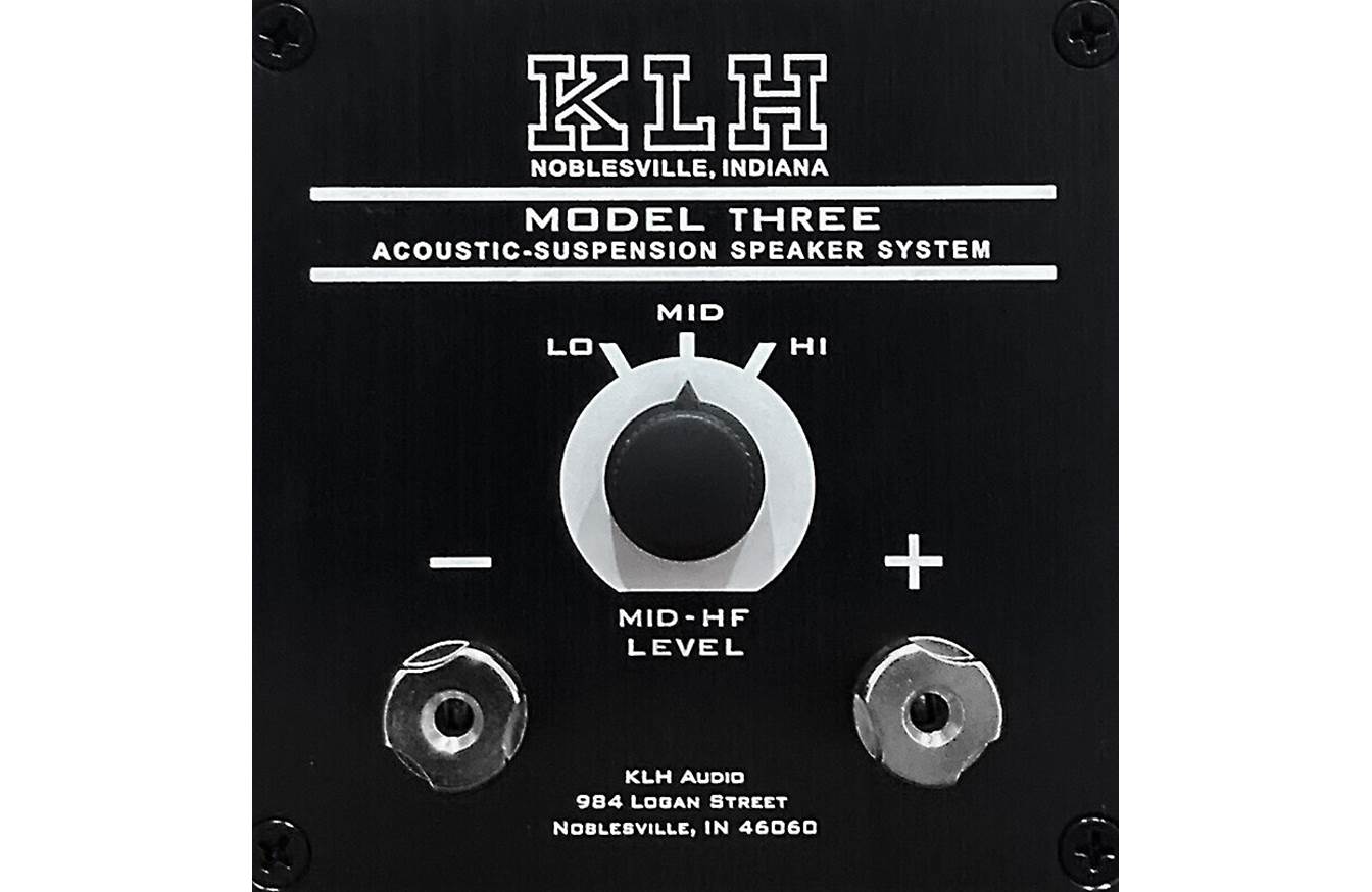 KLH Model Three Bookshelf Speakers - Nordic Noir