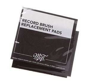 Mobile Fidelity Mofi Record Cleaning Brush Replacement Pads - PAIR