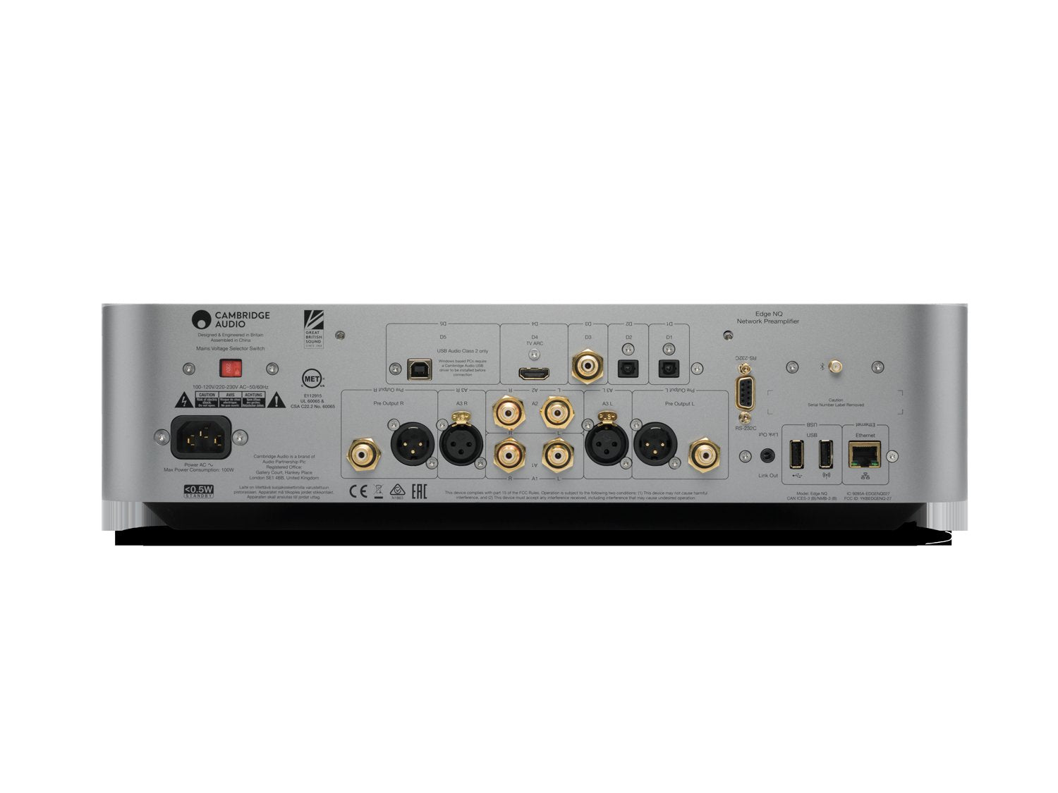Cambridge Audio EDGE NQ PREAMPLIFIER WITH NETWORK PLAYER