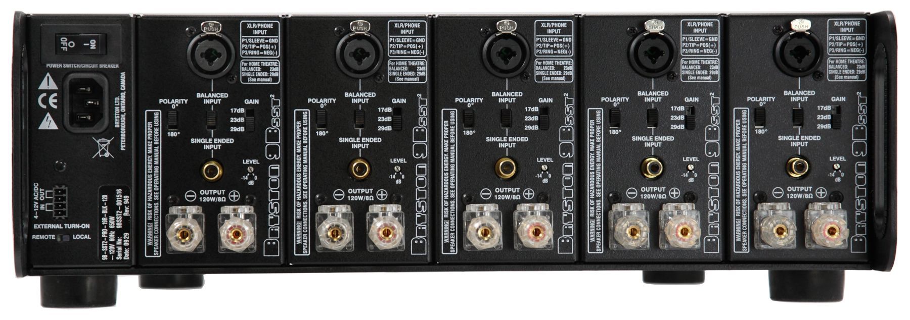 Bryston 9BSST3 Multi-Channel Power Amplifier