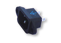 SCHURTER Connettore IEC Placcato Argento – Grado Audiofilo, Modello 794 – Nuovo