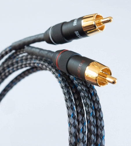 DH Labs Silver Pulse RCA Interconnect Cable - 1.0M PAIR