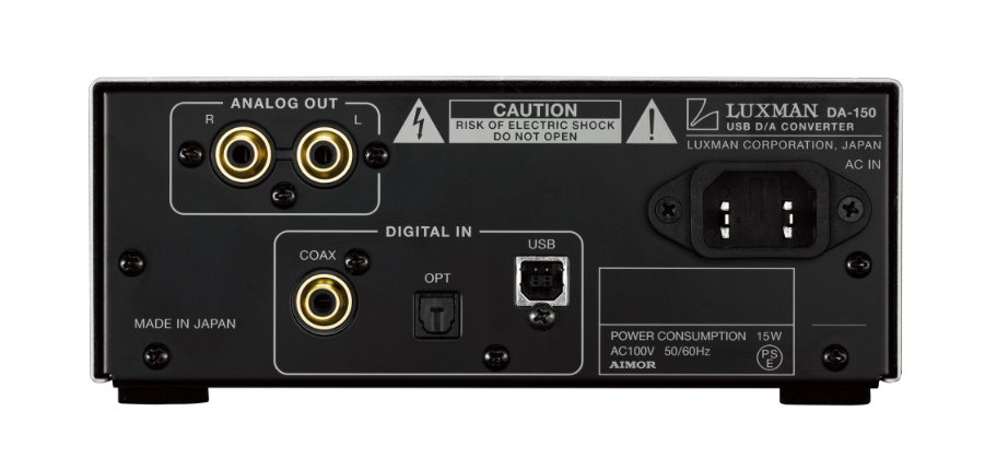 Luxman DA-150 DAC Digital to Analog Converter - Dedicated Audio