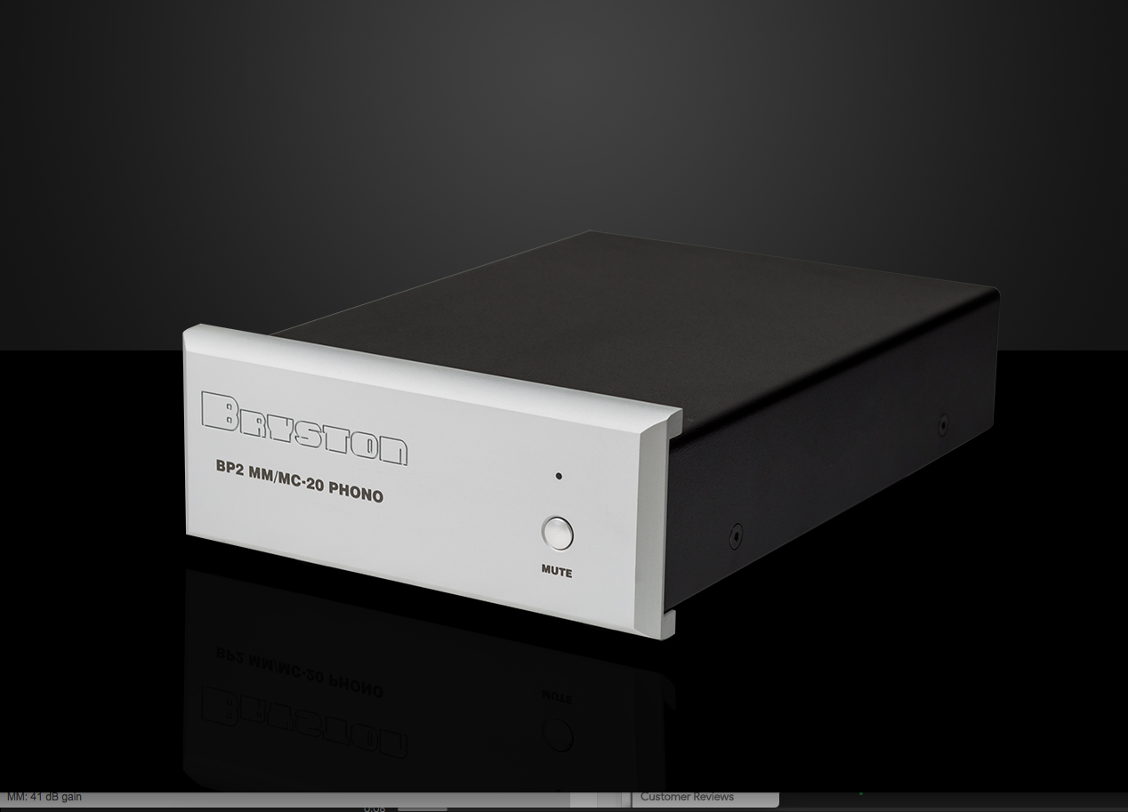 Bryston BP-2 Moving Magnet and Moving Coil Phono Stage