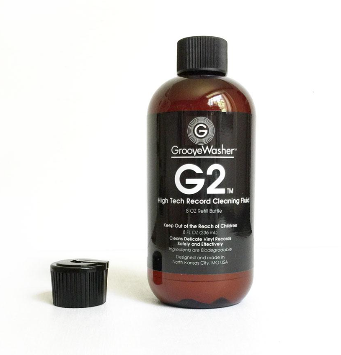 GrooveWasher G2 Record Cleaning Fluid - 8 oz Refill Bottle