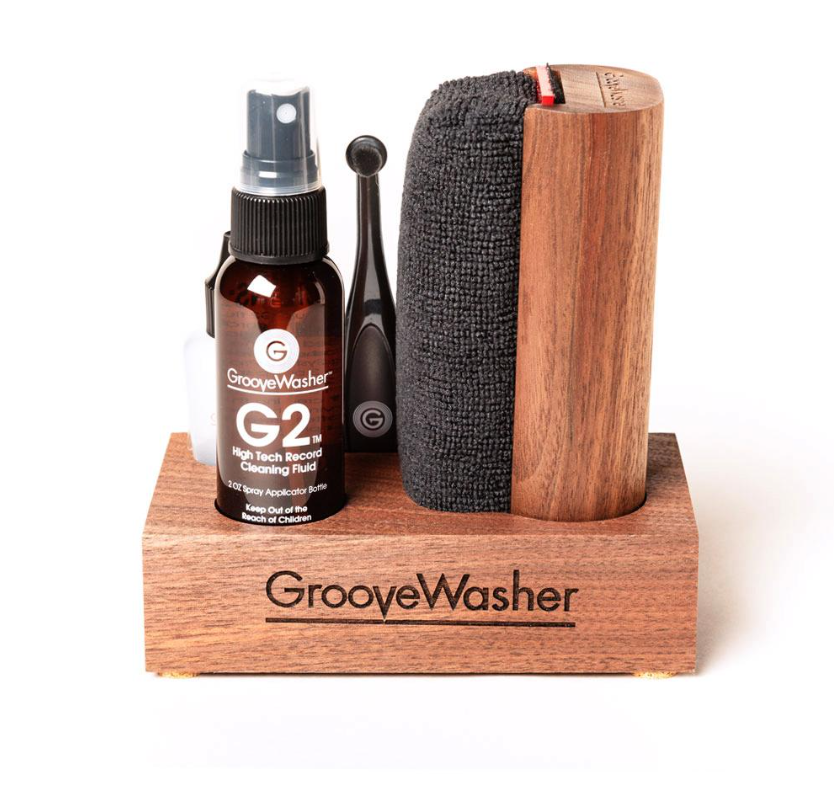 GrooveWasher Walnut Display Block
