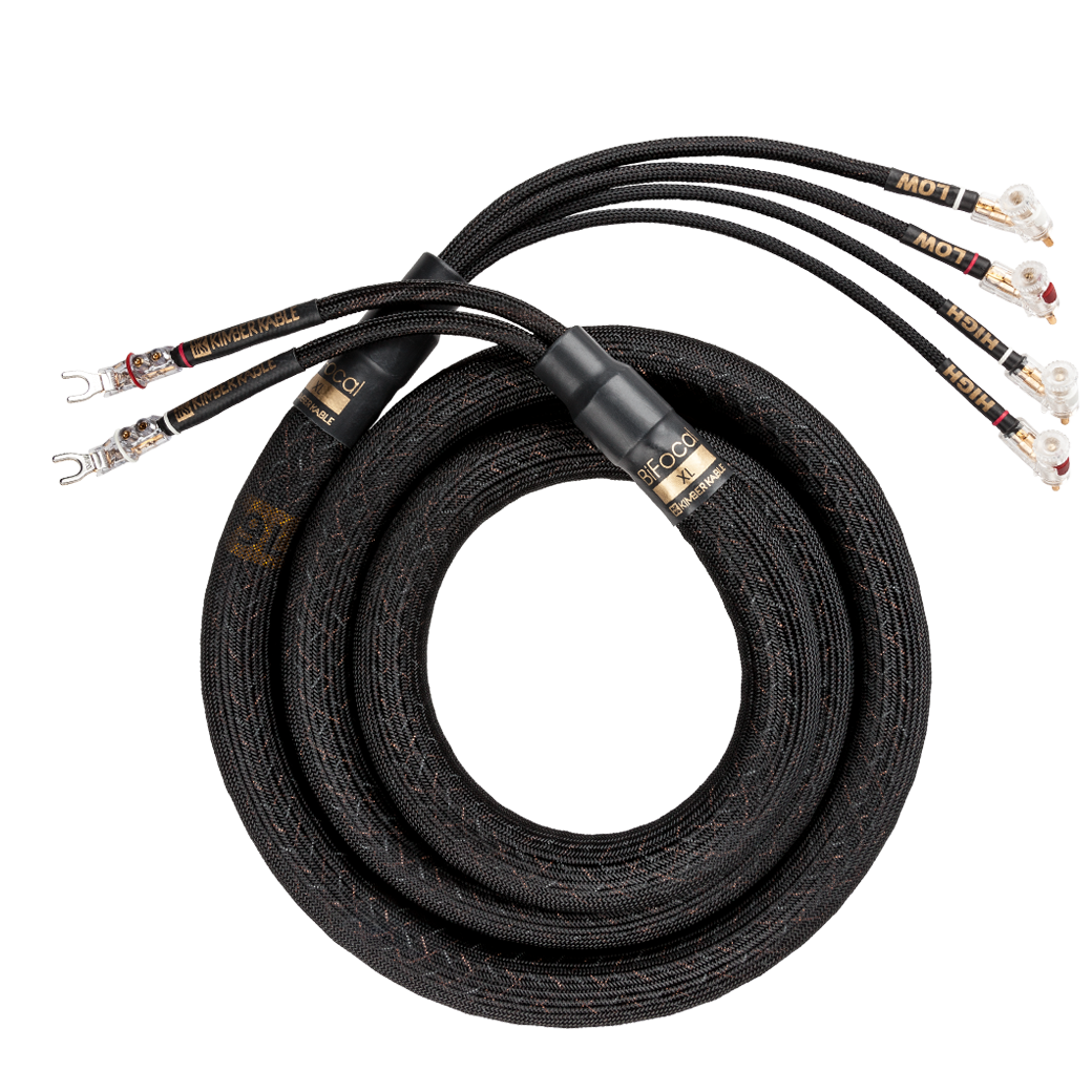 Kimber Kable Bifocal XL Speaker Cables - PAIR - Dedicated Audio Kimber Kable Bifocal XL Speaker Cables - PAIR - Dedicated Audio