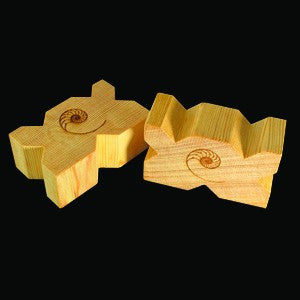 Myrtle Wood Blocks - Double Notch (6 pack)