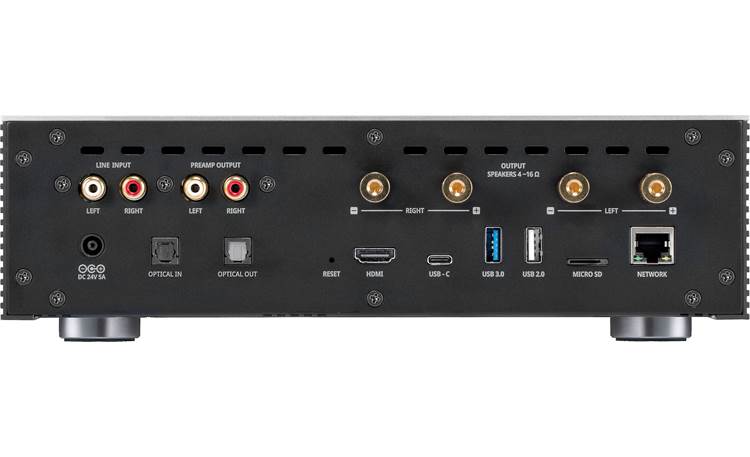 HiFi Rose RS520 Wireless Network Streamer & Integrated Amplifier with  Built-In ESS Sabre DAC (Black)