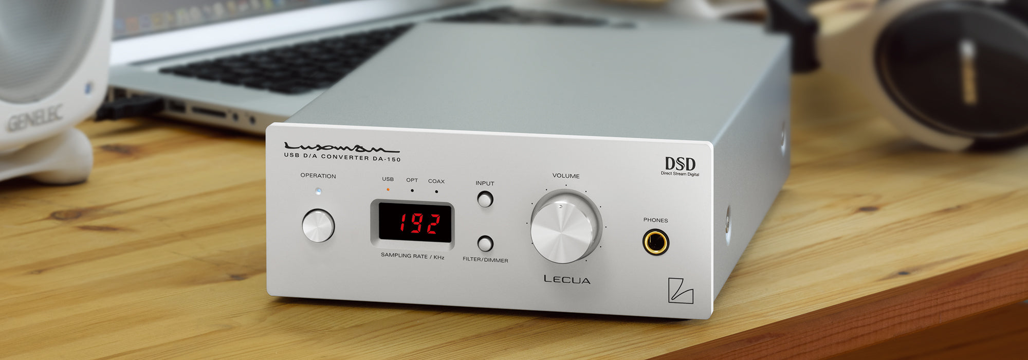 Luxman DA-150 DAC Digital to Analog Converter - Dedicated Audio