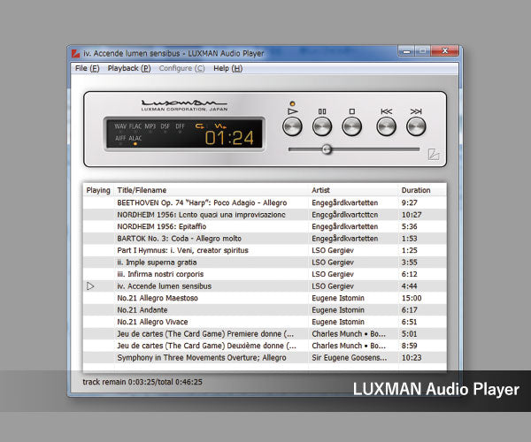 Luxman D-10X DAC/Transport Digital Player with MQA